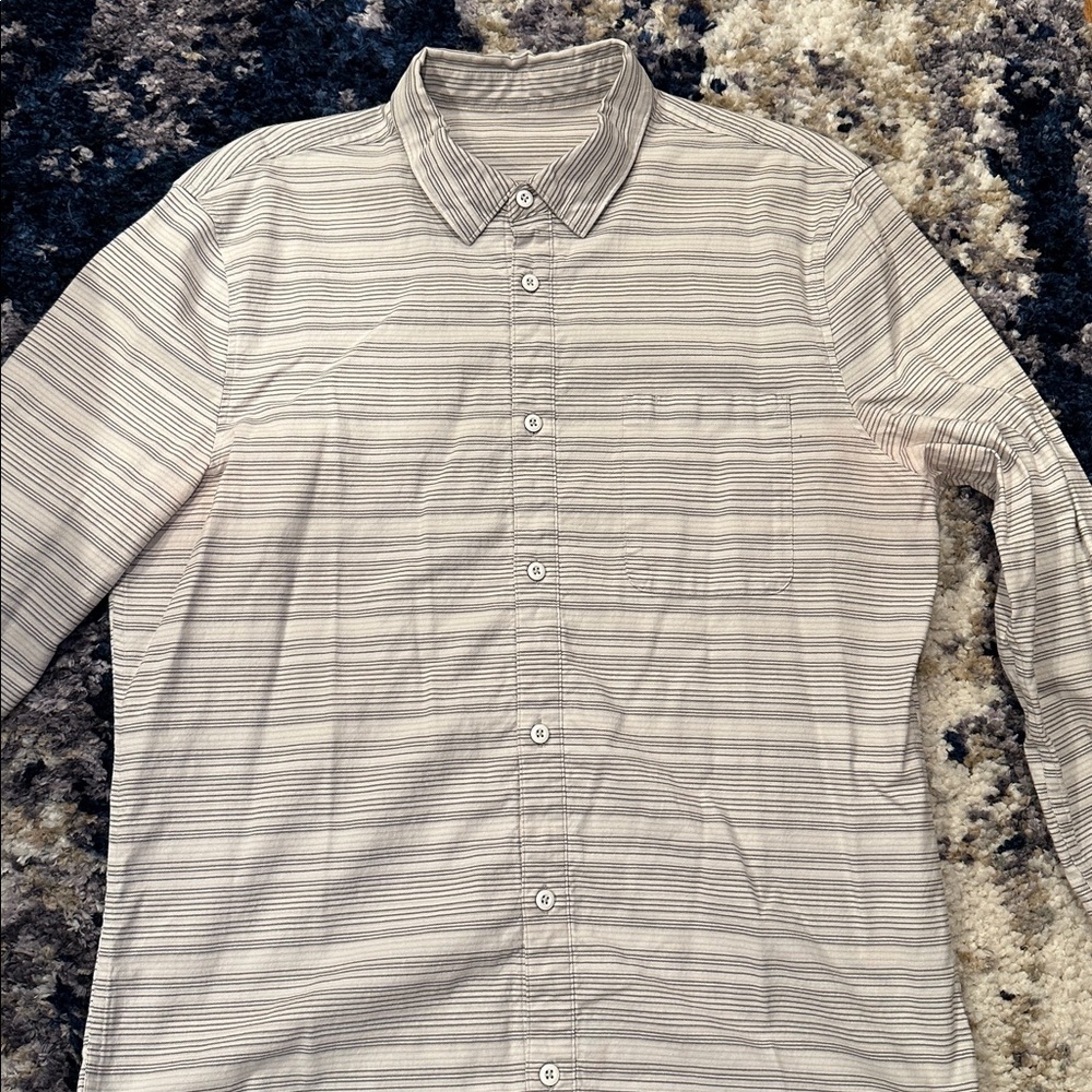 Lululemon commission Button Up (striped)